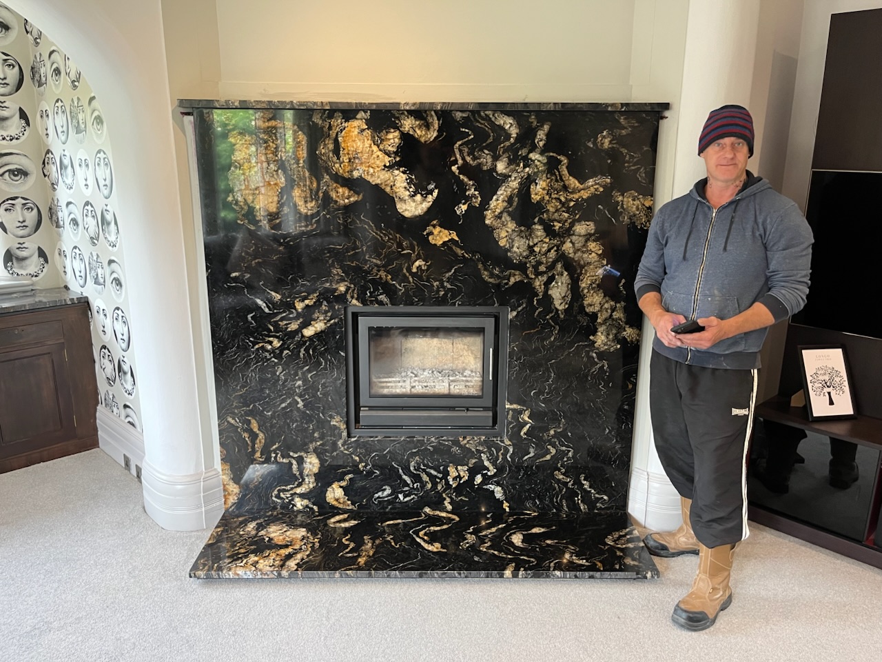 Quartz and granite worktop repairs