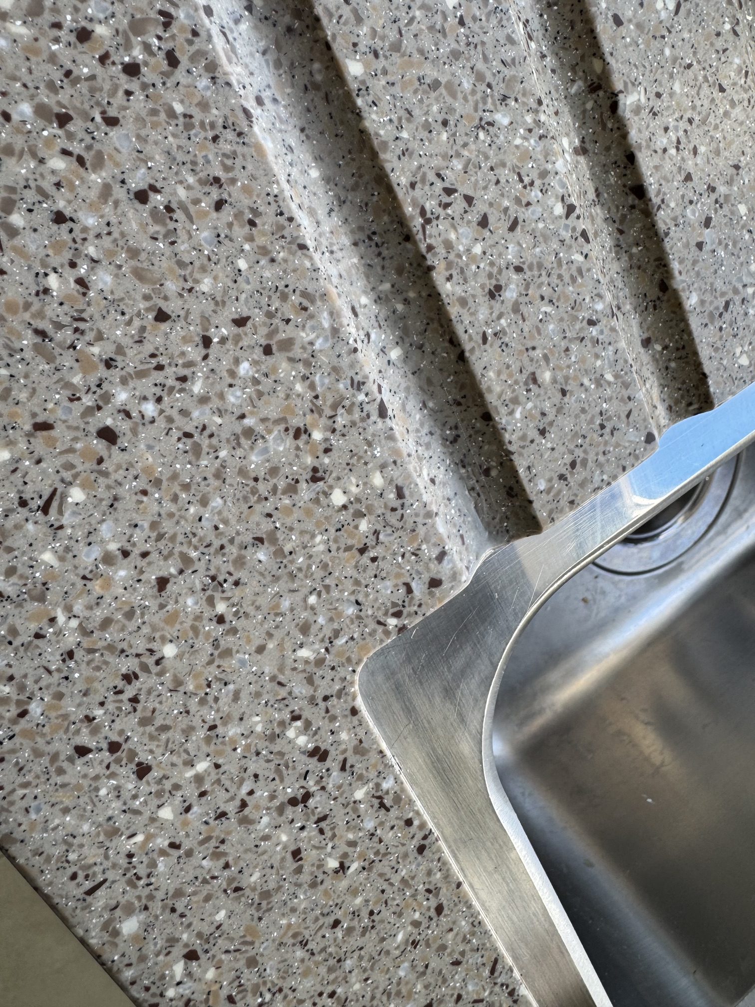 Corian worktop restoration in leeds