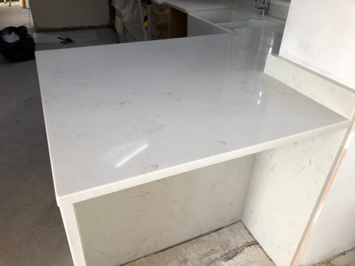 Carrera White Marble repaired and repolished in otley west yorkshire.